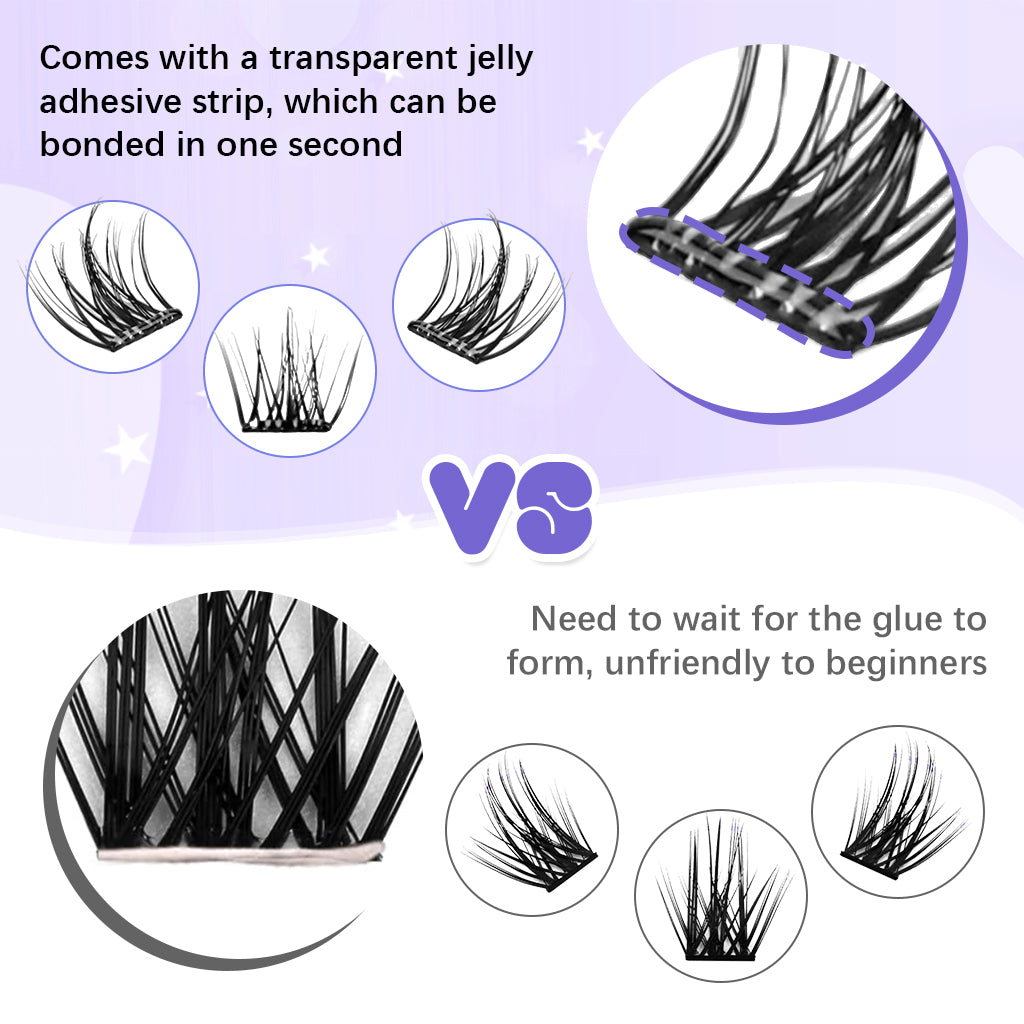 MAYCREATE 30PCS Eyelash Clusters, Wispy Lash Clusters Natural Lashes Clusters 11-12mm DIY Cluster Eyelash Extensions D Curl Individual Lashes Cluster Eyelashes Clusters for DIY Lash Extension MAYCREATE 30PCS Eyelash Clusters, Wispy Lash Clusters Natural Lashes Clusters 11-12mm DIY Cluster Eyelash Extensions D Curl Individual Lashes Cluster Eyelashes Clusters for DIY Lash Extension